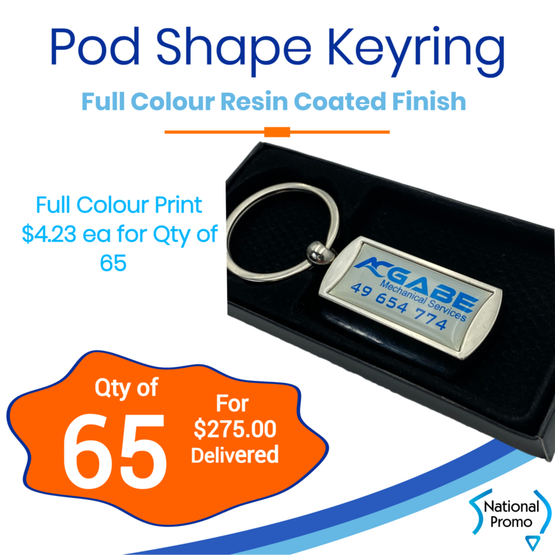 65x Pod Shape Display Keyring 65x Pod Shape Display Keyring