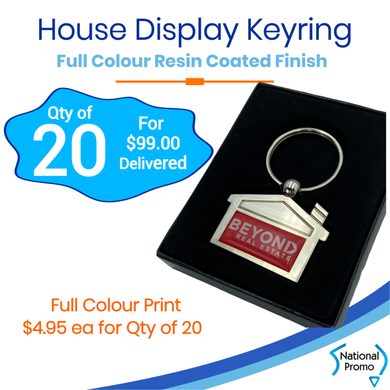 20x House Shaped Display Keyring 20x House Shaped Display Keyring