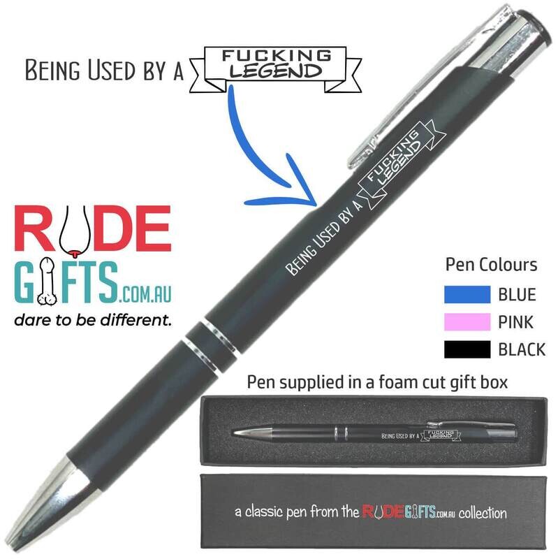 Rude Gifts Pens | Being used by a FUCKING LEGEND