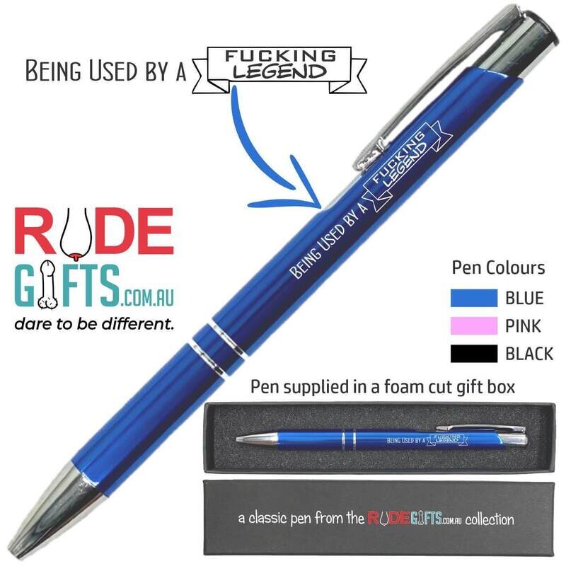 Rude Gifts Pens | Being used by a FUCKING LEGEND