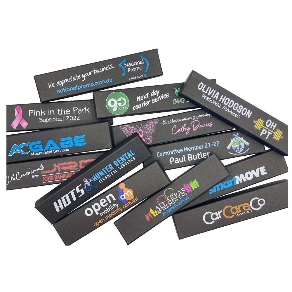 SINGLE FOAM LINED PEN CASE with FULL COLOUR PRINT