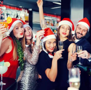 SANTA HATS > UNPRINTED $2.40 ea