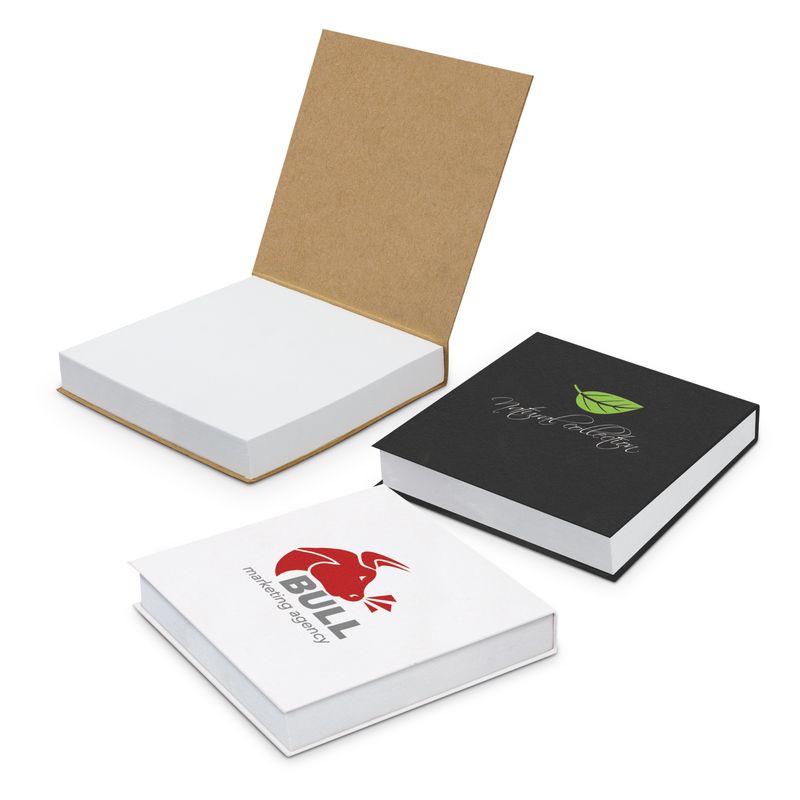 POCKET SIZE STICKY NOTEPAD (HARDCOVER)
