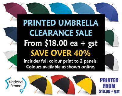 GOLF UMBRELLA  with FULL COLOUR PRINT &lt;ON SALE&gt;