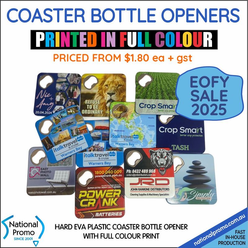 DRINK COASTER BOTTLE OPENER &gt; SALE &#39;40% OFF&#39;