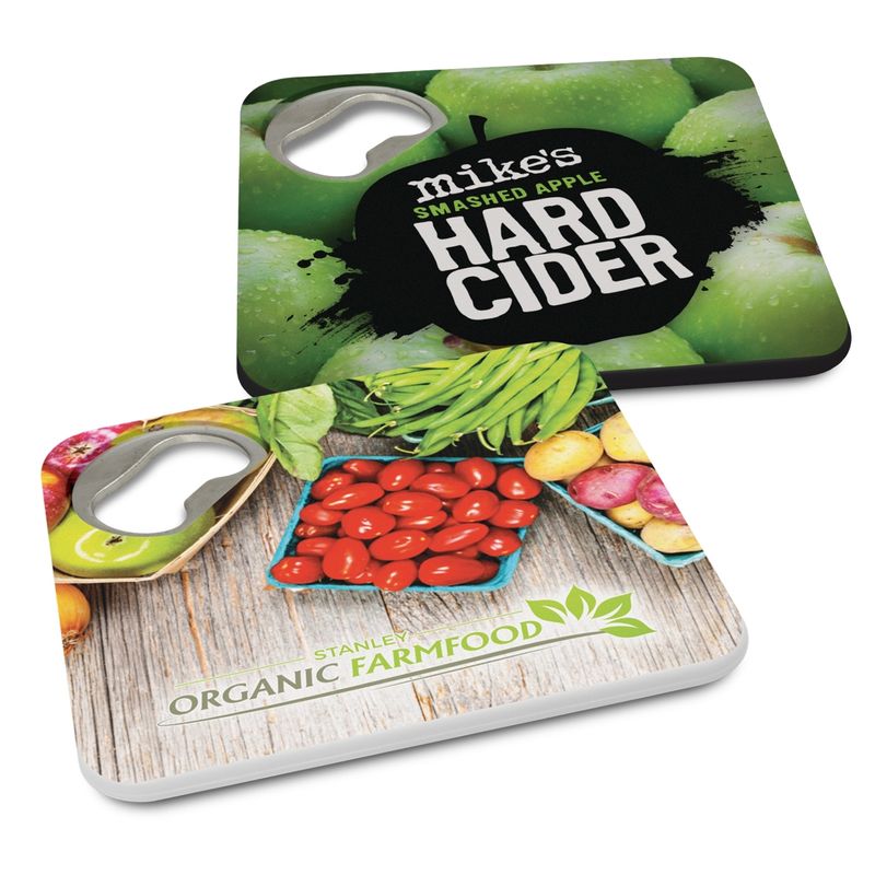 15 COASTERS for $40 &gt; DRINK COASTER BOTTLE OPENER