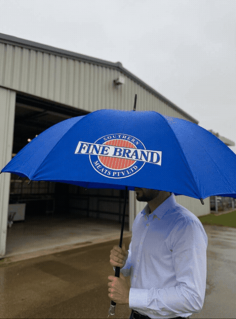 2 GOLF UMBRELLAS for $40 Printed on 2 panels