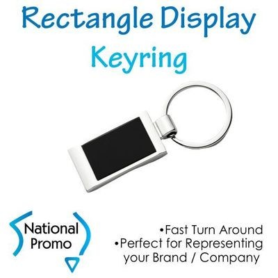 Rectangle Display Keyring Rectangle Display Keyring