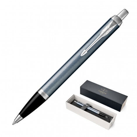 PARKER PEN BLUE GREY STAINLESS PARKER PEN BLUE GREY STAINLESS