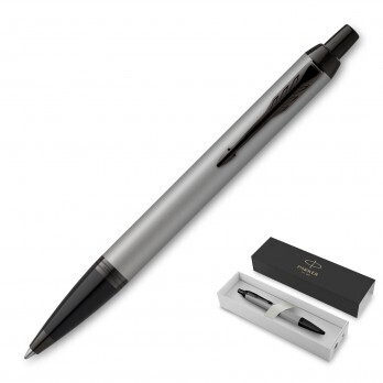 PARKER PEN ACHROMATIC MATTE GREY w BLACK TRIM PARKER PEN ACHROMATIC MATTE GREY w BLACK TRIM