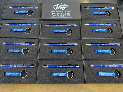 CUSTOM CUT FOAM LINED PEN CASE with FULL COLOUR PRINT