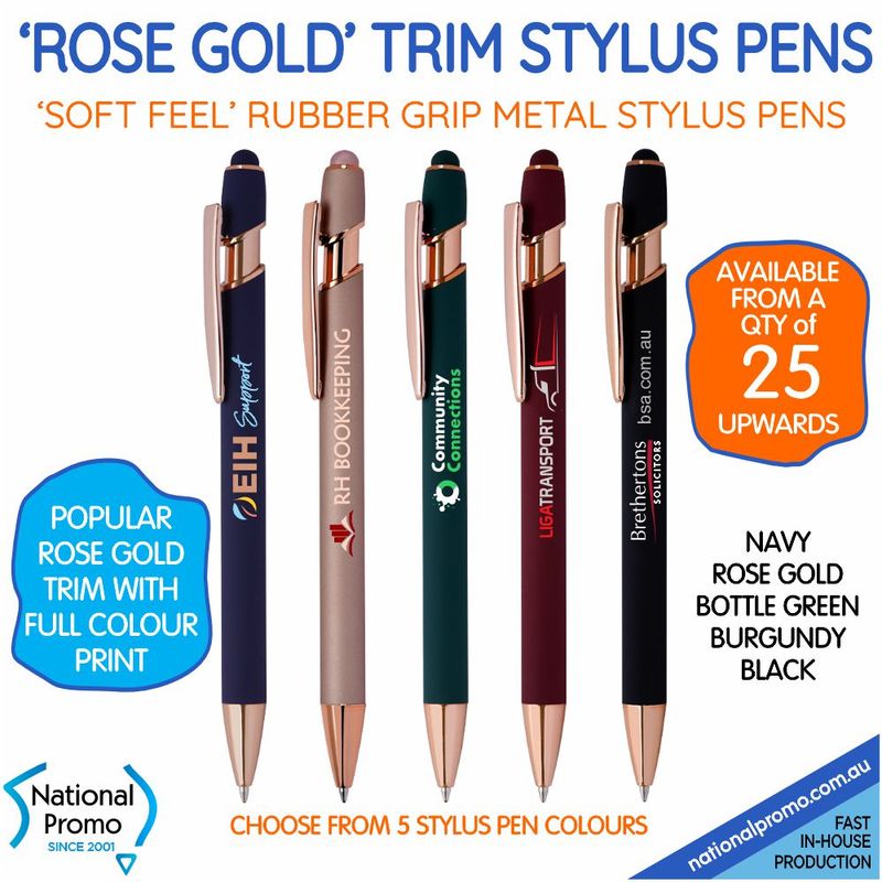 ROSE GOLD CLICK STYLUS Pens ROSE GOLD CLICK STYLUS Pens
