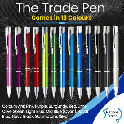 50 x SLIM TRADE METAL PENS for $42.50 50 x SLIM TRADE METAL PENS for $42.50