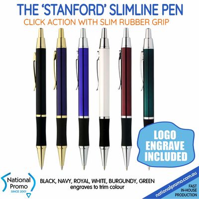THE 'STANFORD' Sparrow Gloss Metal Engraved Pen THE 'STANFORD' Sparrow Gloss Metal Engraved Pen