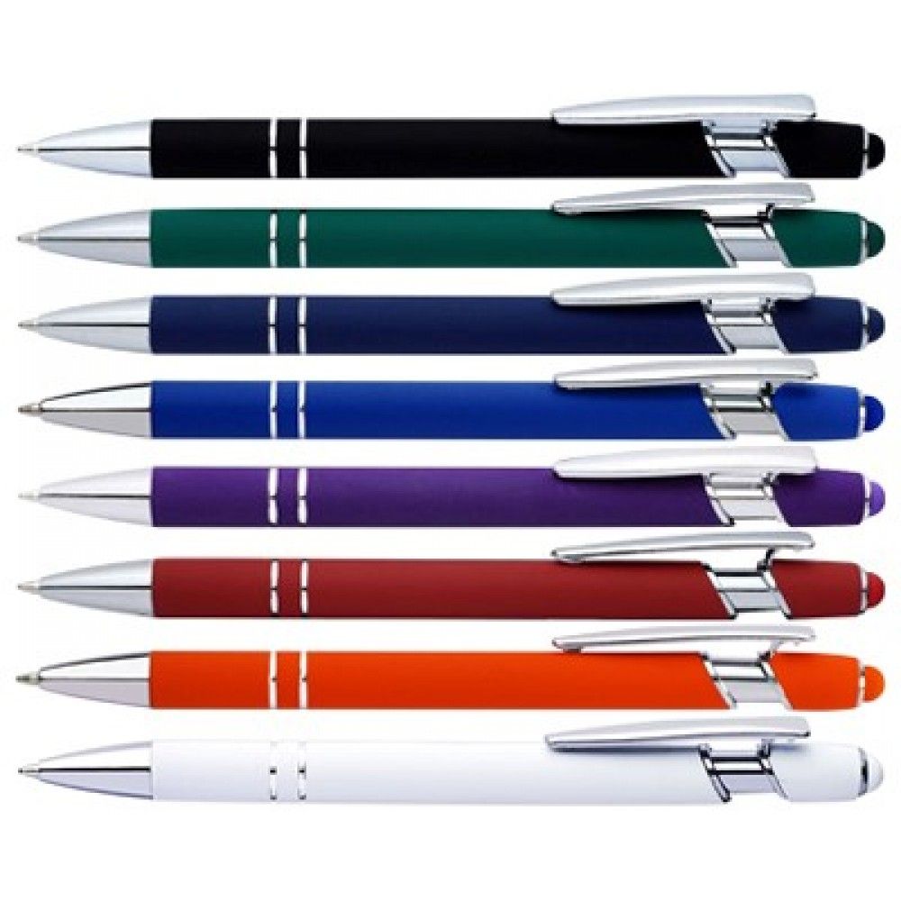 "2026 SALE" SLIM RUBBER 'SOFT FEEL' CLICK STYLUS PENS "2026 SALE" SLIM RUBBER 'SOFT FEEL' CLICK STYLUS PENS