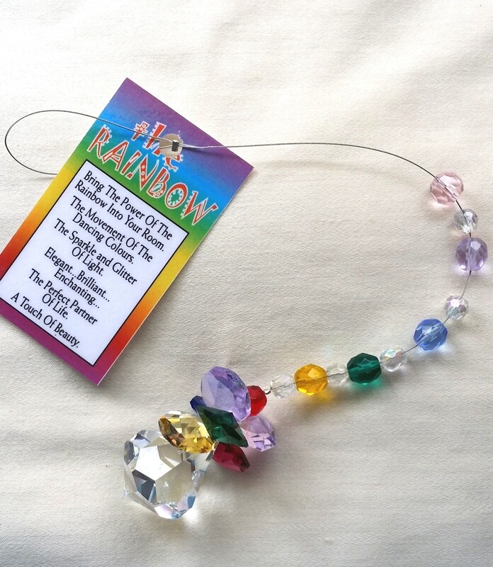 Crystal Suncatchers - Various Shapes and Colours