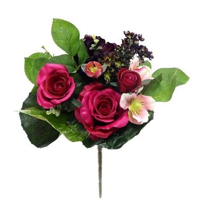 Artificial Flowers Bouquet (Buy a box of 6 and get 10% off)