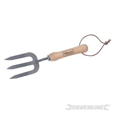 Silverline Carbon Steel Hand Fork