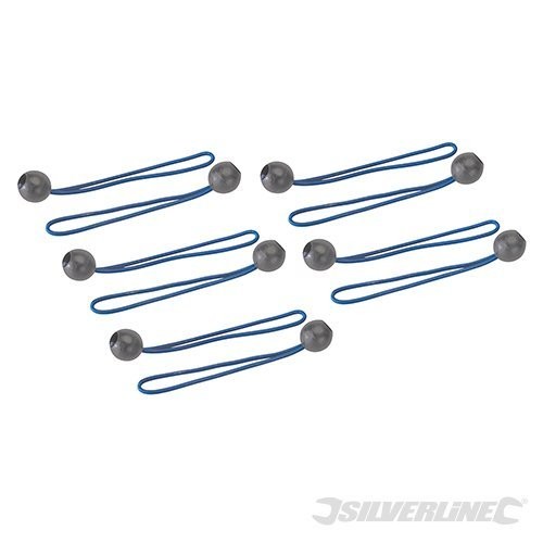 Tarpaulin Ball Bungees 10pk