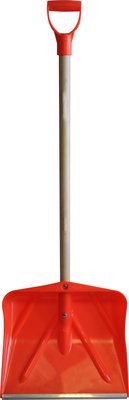 Heavy Duty Snow Shovel with Wooden Handle