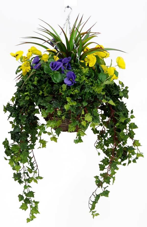 Premium  Pansy  Basket