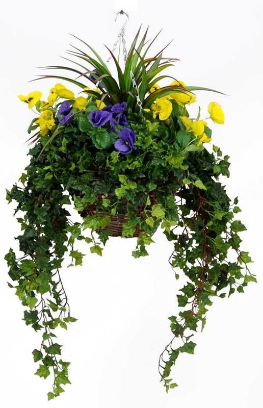 Premium  Pansy  Basket