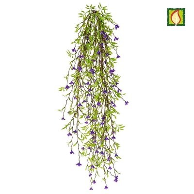 Green Leaf Purple Flower Trailing FR (Buy 6 & get 10% off)