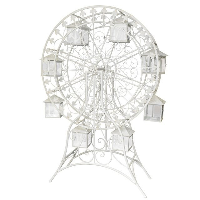 Wedding Ferris Wheel Antique White 211cm