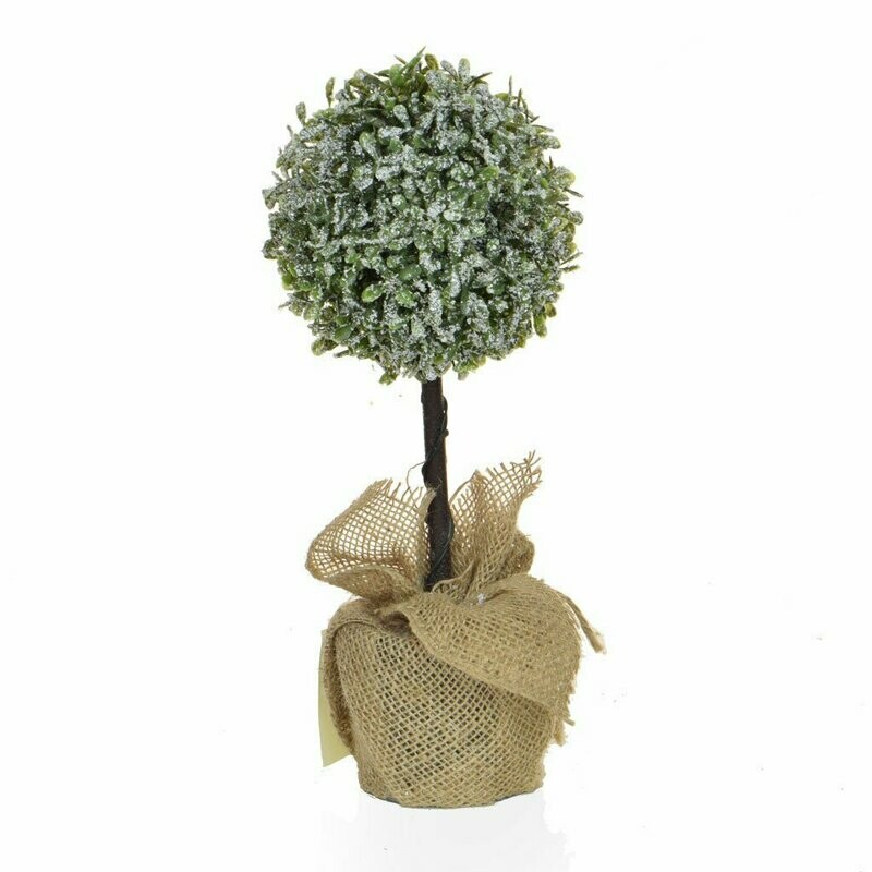 Frosted Topiary Ball