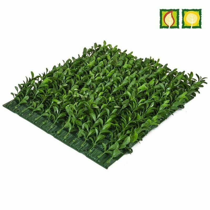 Topiary Boxwood Side Mat  25cm Sq Fire Retardant & UV