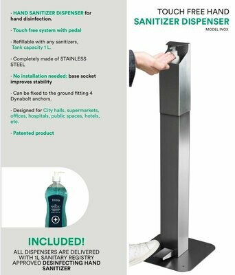 Touch Free Hand Sanitiser Dispenser