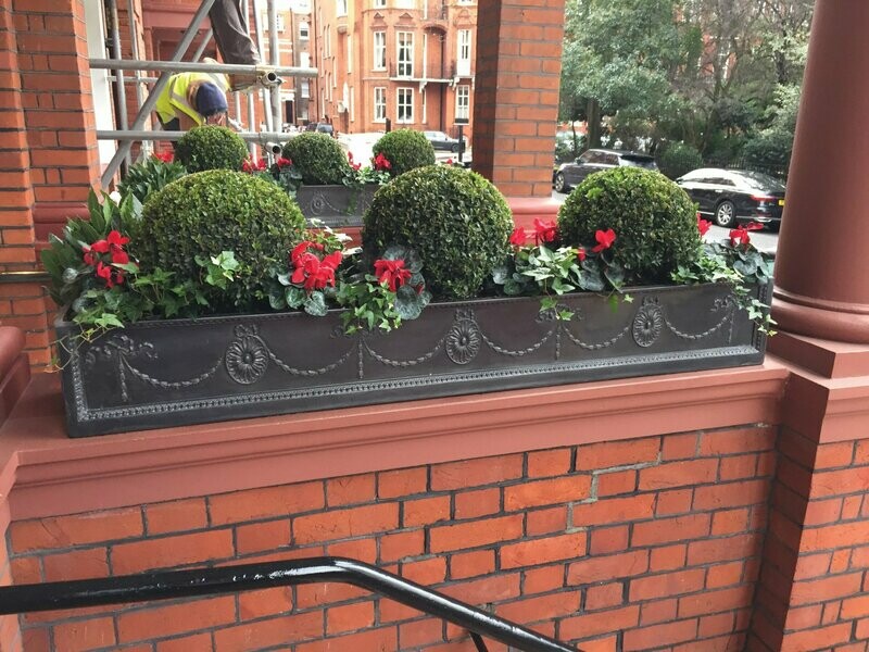 Adam Window Box  (Natural Finish)
