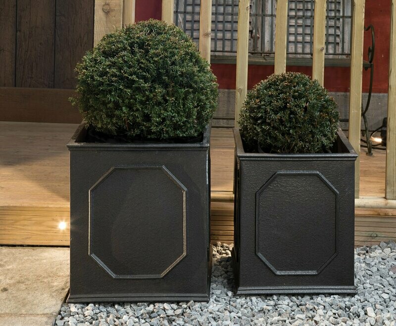 Chelsea  Style Square Planter (Natural or Gloss Finish)