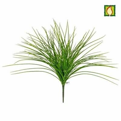 Grass Bush in Green 56cm - Flame Retardant