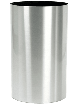 Aluminium Brushed Lacquered Planter