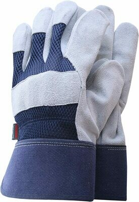 Mens Suede Leather Palm Gloves