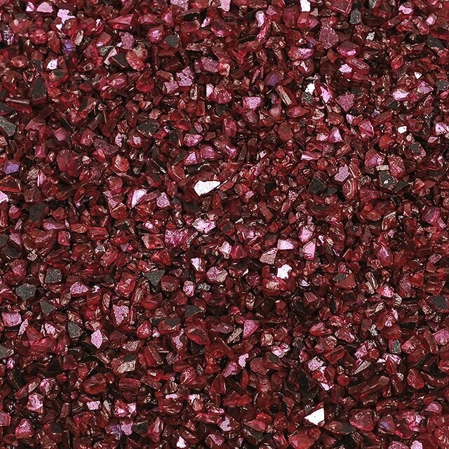 Dark Red Mirror Granules