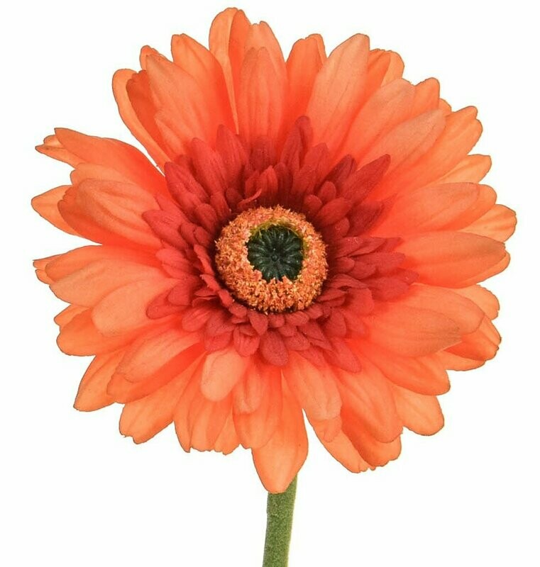 Artificial Gerbera Spray in Orange (Buy 6 & get 10% off)