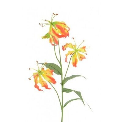 Artificial Gloriosa Lilies 80cm