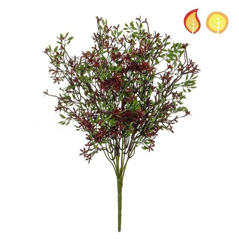 Bush Mini Flower Red 45CM FR UV-S2