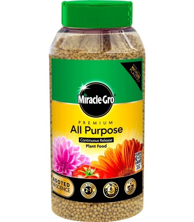 Miracle Gro  All Purpose Plant  Food 900g - Pack of 8 tubs