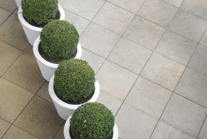 Round Planters GRP (gloss finish) 30cm diameter x 20cm high
