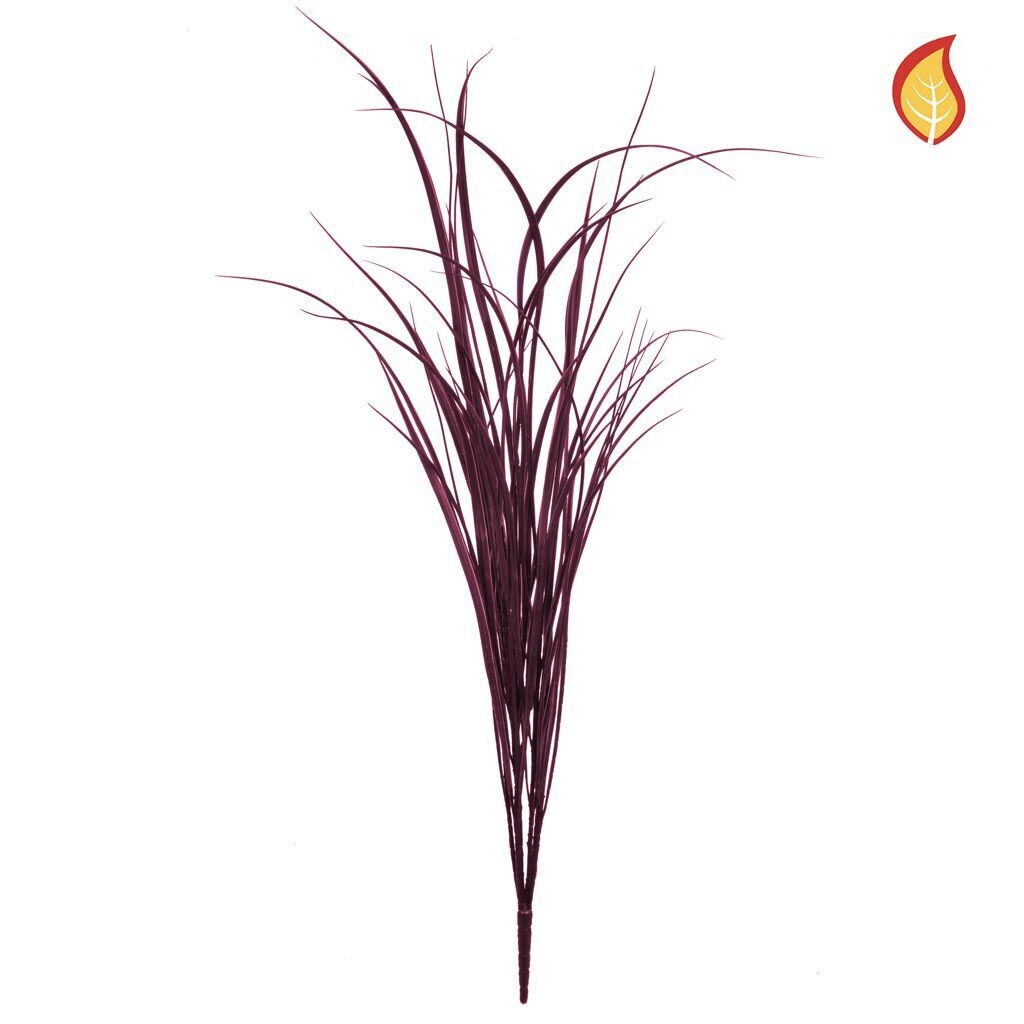 Grass Bush Red 90cm FR