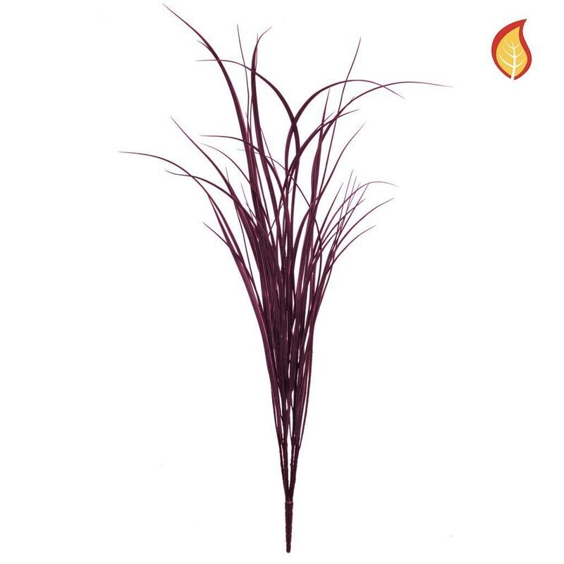 Grass Bush Red 90cm FR