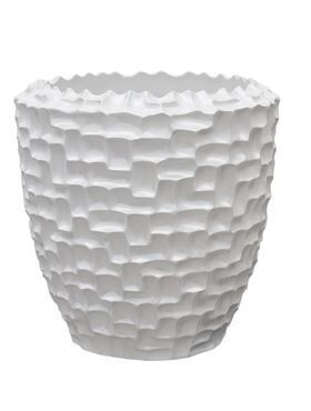 White Meringue Planter