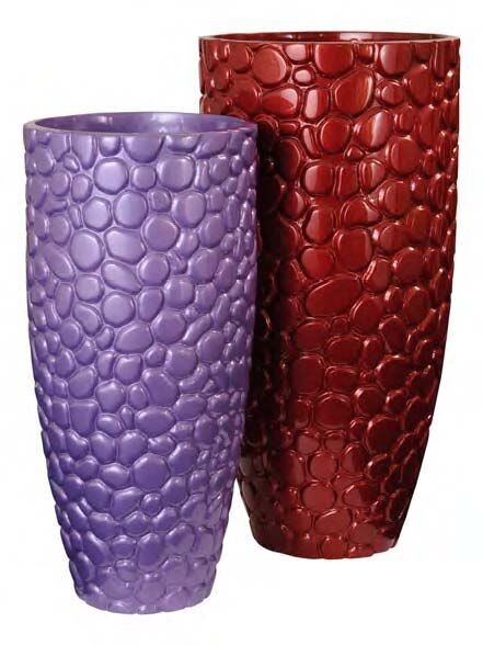 Lilac  GRP Pebble Effect Planter