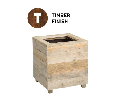 Soft Wood Timber Square Planter
