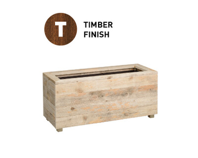 Soft Wood Timber Trough Planter