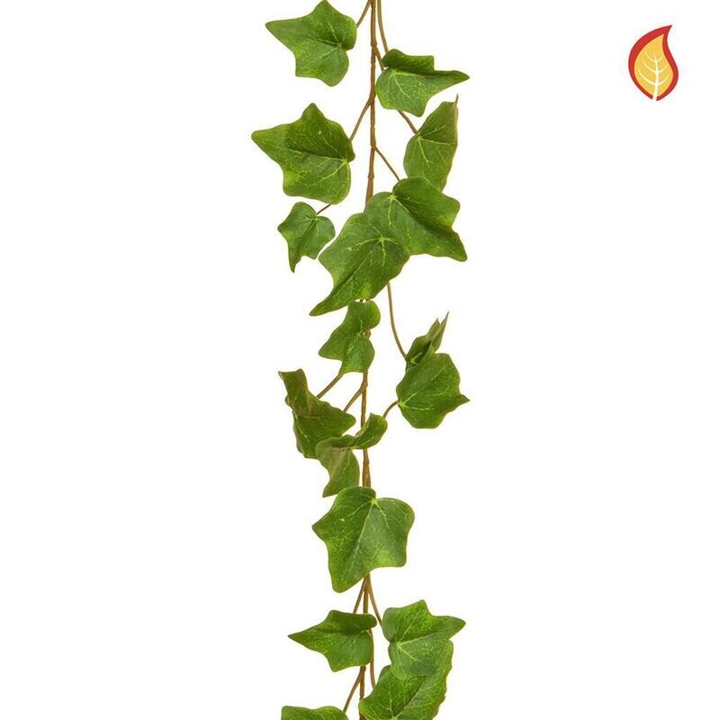 Green Ivy Garland 220cm FR-Box of 6