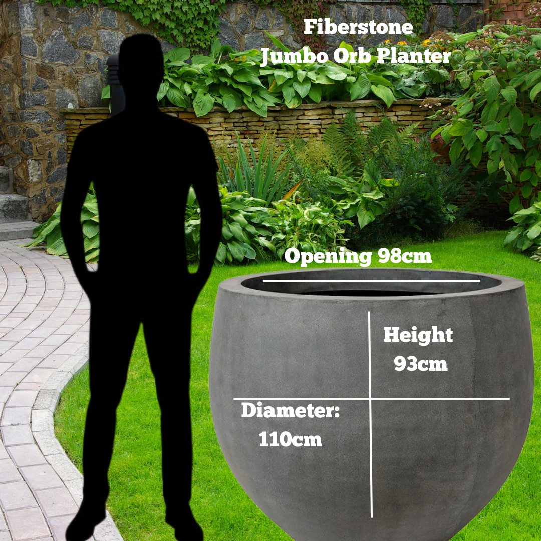 Fiberstone Jumbo Urb Planter 110cm D